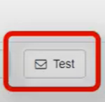 Using the test button